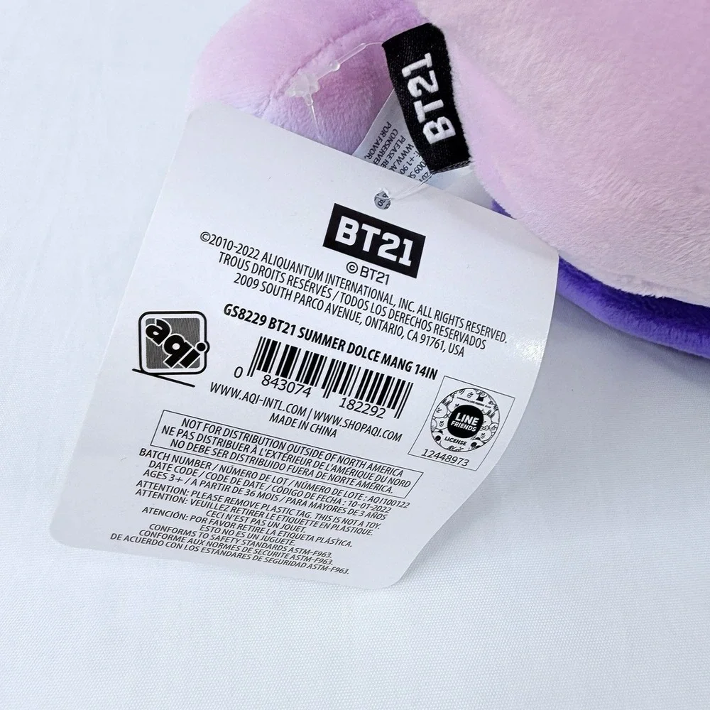 BT21 Line Friends Summer‎ Dolce Mang Plush 14